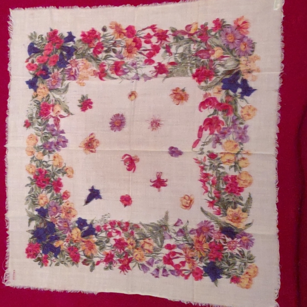 Kreier floral scarf